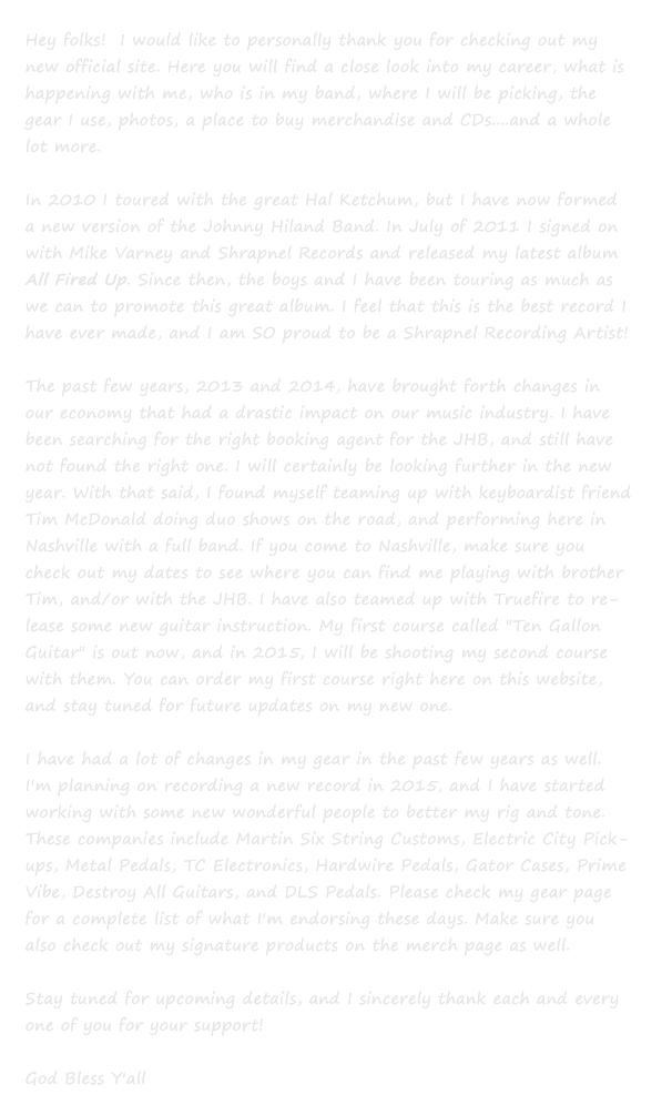 Intro Message